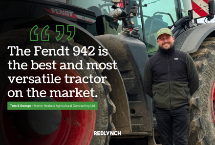 The Fendt 942 is the best tractor on the market!