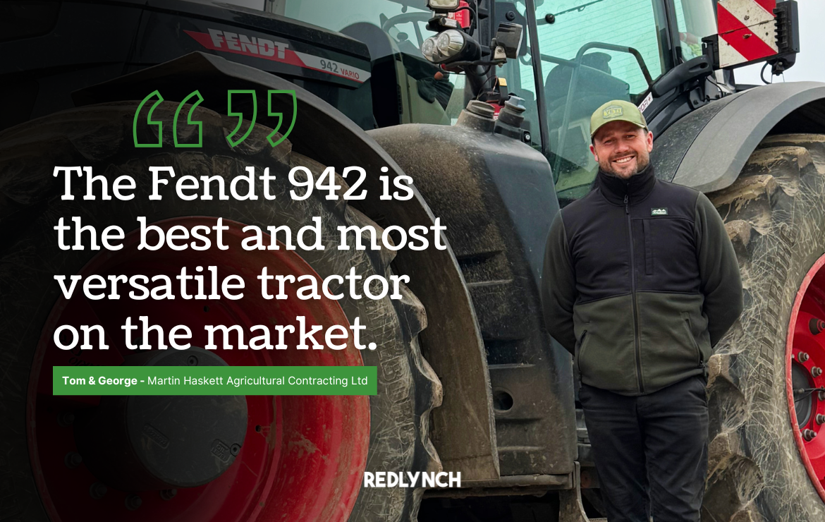 The Fendt 942 is the best tractor on the market!