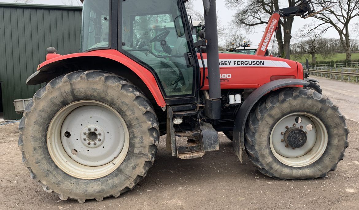 Massey Ferguson 6480 Dyna 6 (VX55 GGJ)